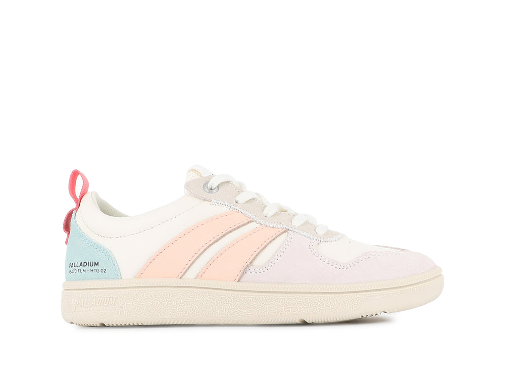 PALLACUP FLAME LTH CREAM WHITE/PEASKIN - Palladium