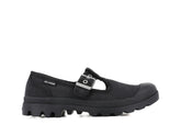 PAMPA MARY-JANE WASHED BLACK - Palladium