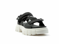 REVOLT SANDAL MONO BLACK/MARSHMALLOW - Palladium