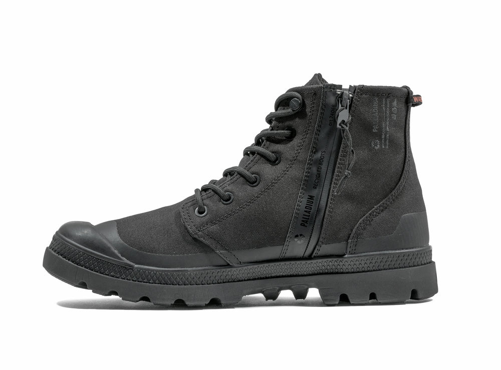PAMPA RCYL LT+WP+ZIP BLACK/BLACK - Palladium