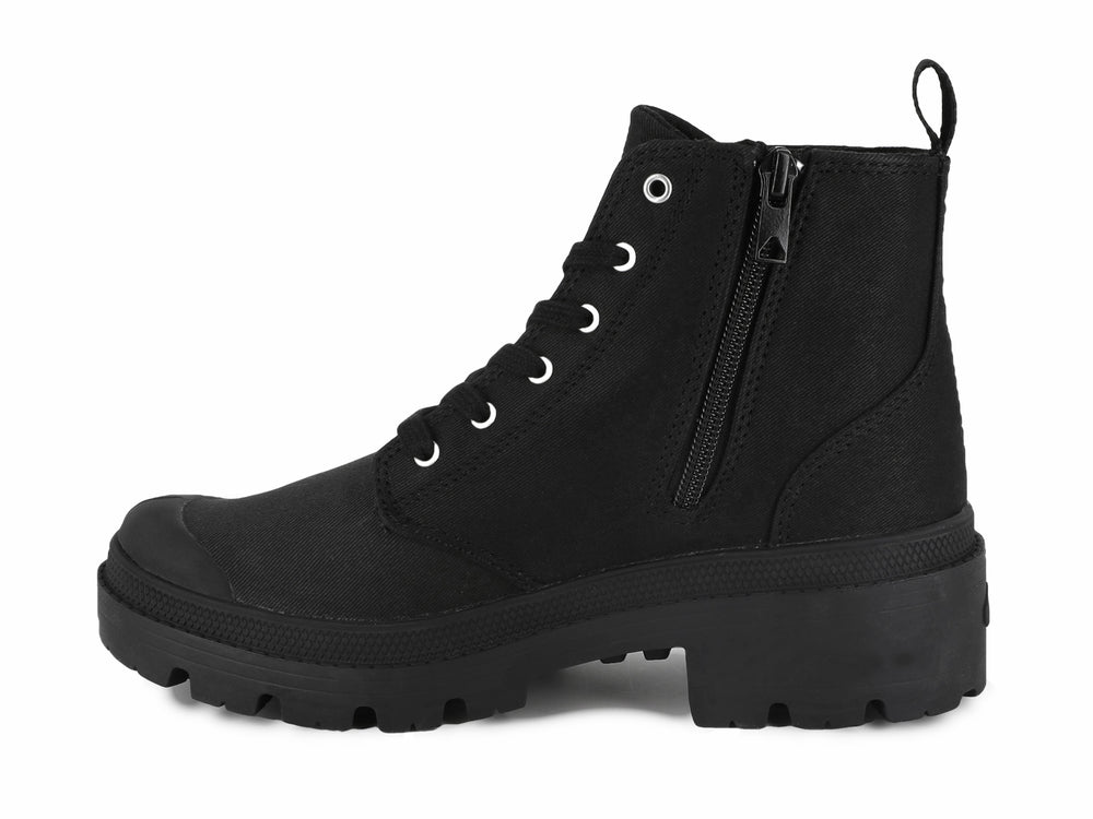PALLABASE TWILL BLACK/BLACK - Palladium