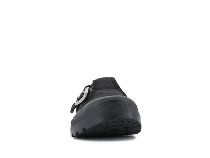 PAMPA MARY-JANE WASHED BLACK - Palladium