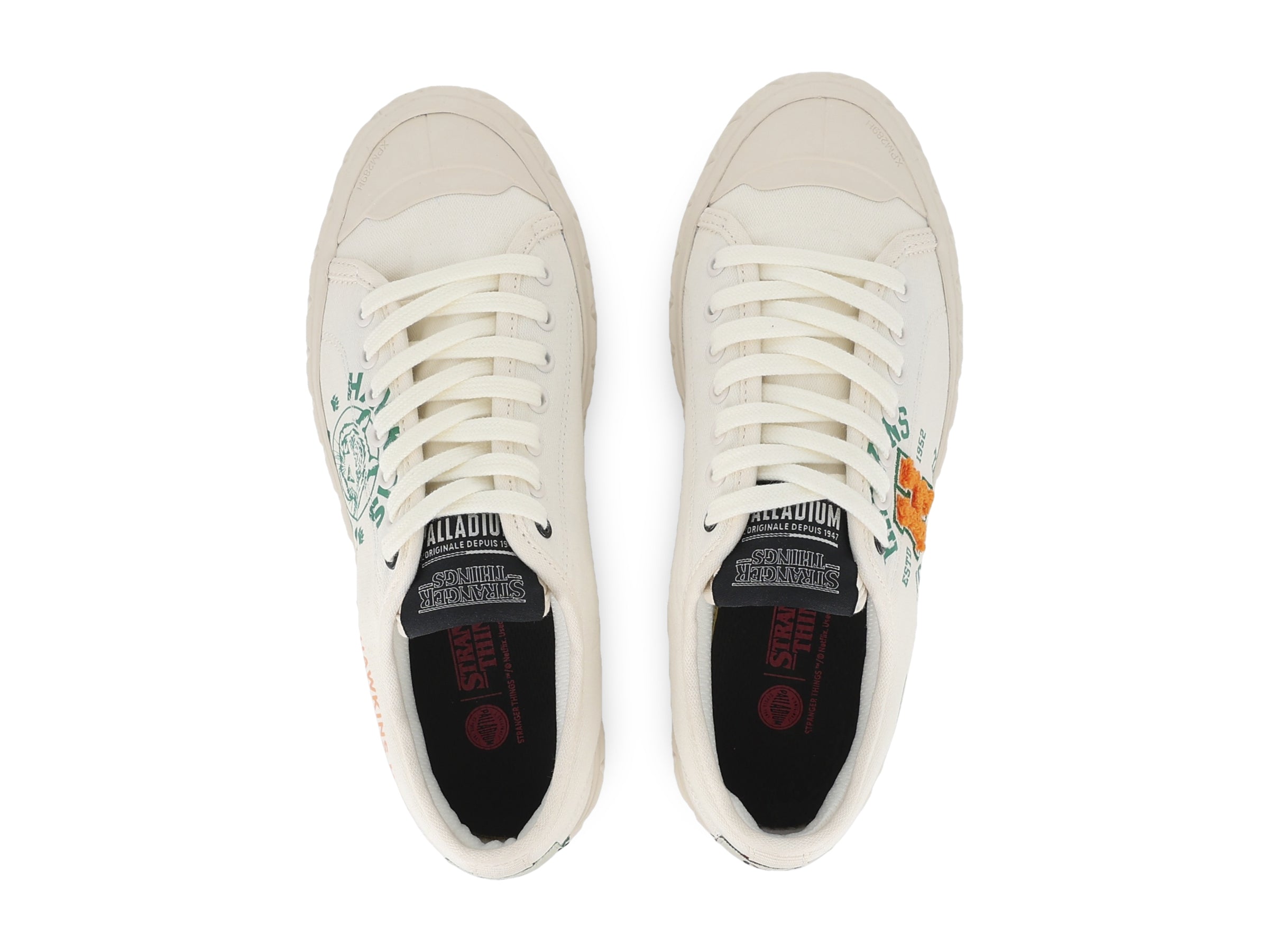 PALLA ACE TIGERS CREAM WHITE - Palladium