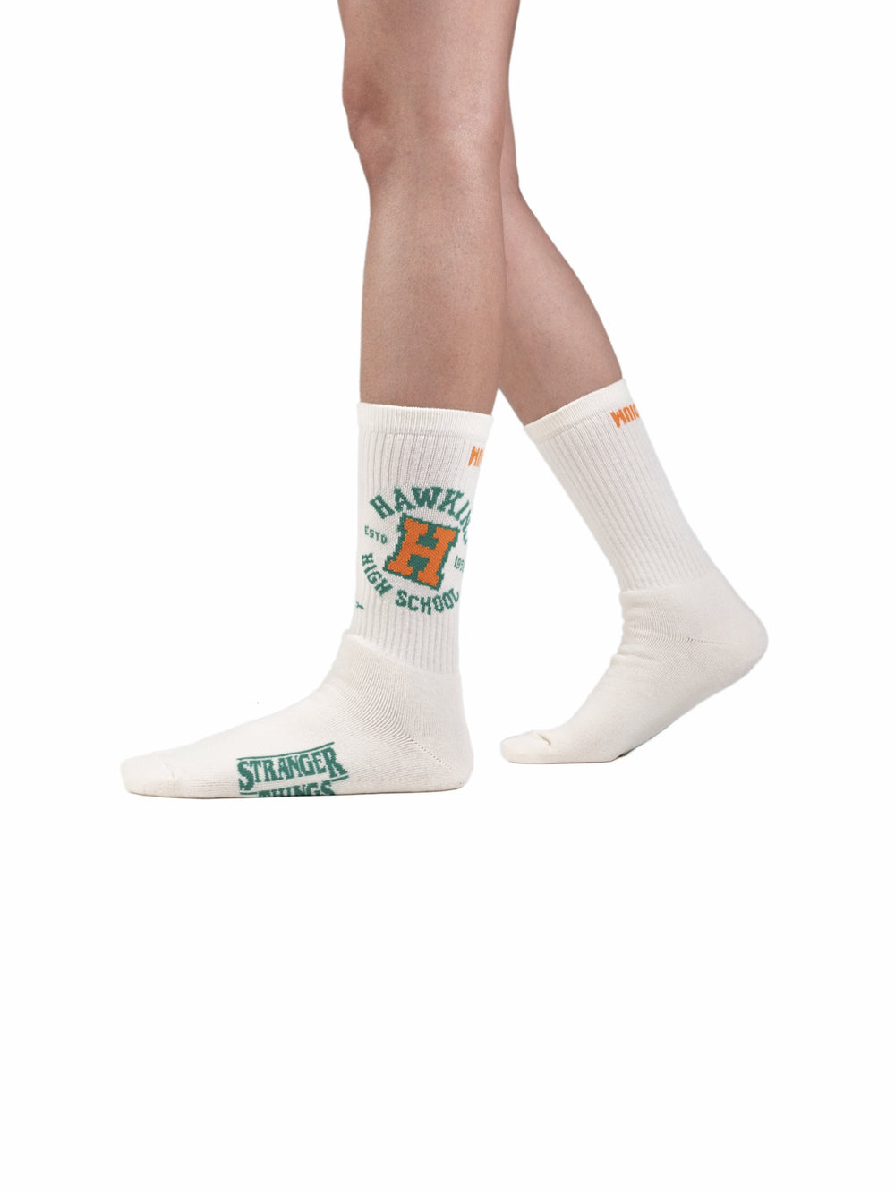 STRANGER THINGS HAWKINS SOCKS BEIGE - Palladium