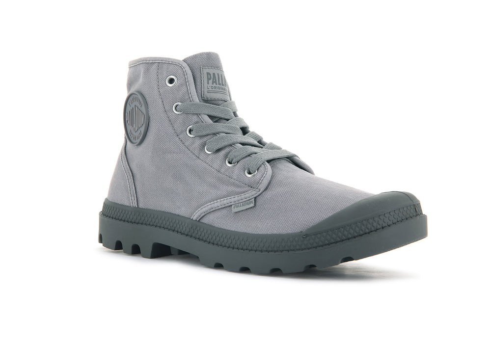 PAMPA HI GRAY FLANNEL - Palladium