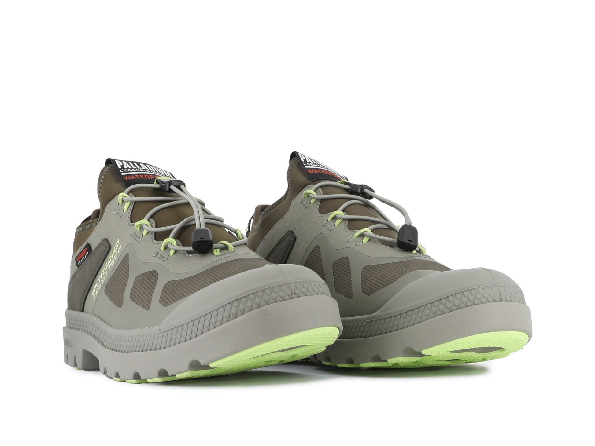 PAMPA LT+ LO XPLR WP+ OLIVE NIGHT - Palladium