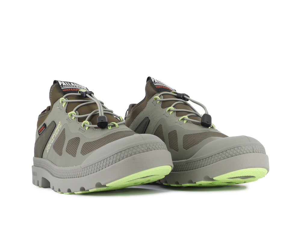 PAMPA LT+ LO XPLR WP+ OLIVE NIGHT - Palladium