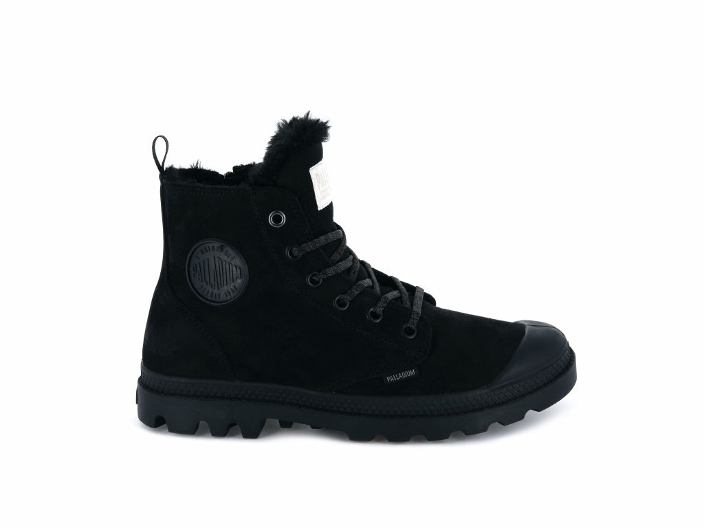 PAMPA HI ZIP WL BLACK/BLACK - Palladium