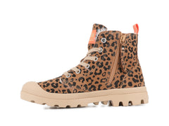 PAMPA HI ZIP WL LEO DEAR BROWN / BLACK - Palladium