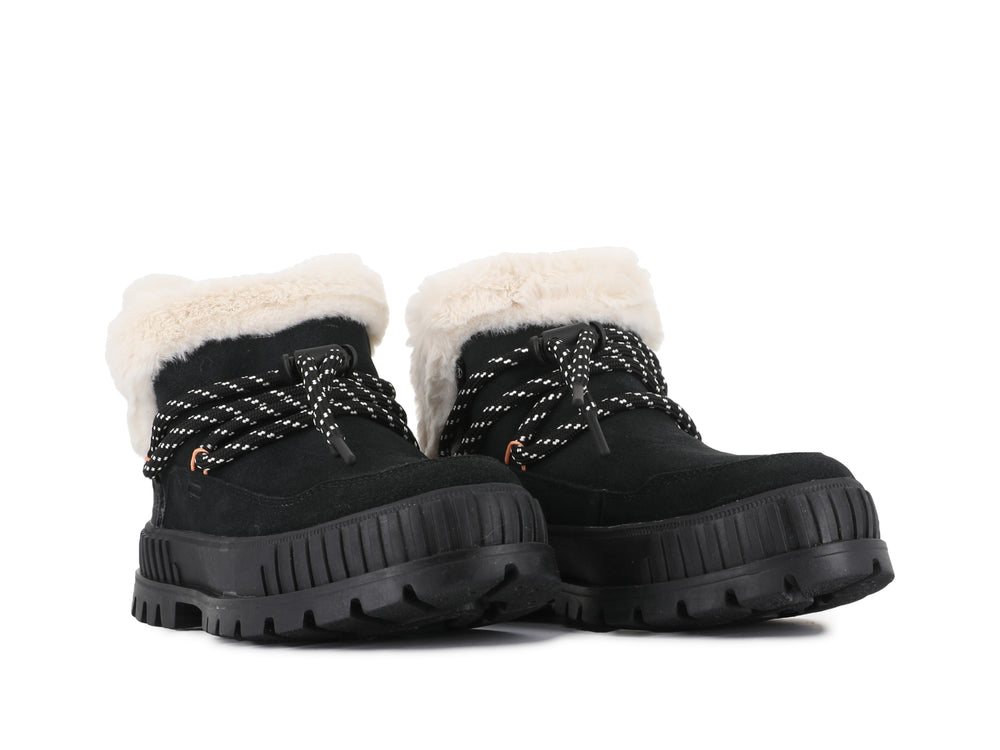 PALLASHOCK LO HIVER BLACK - Palladium