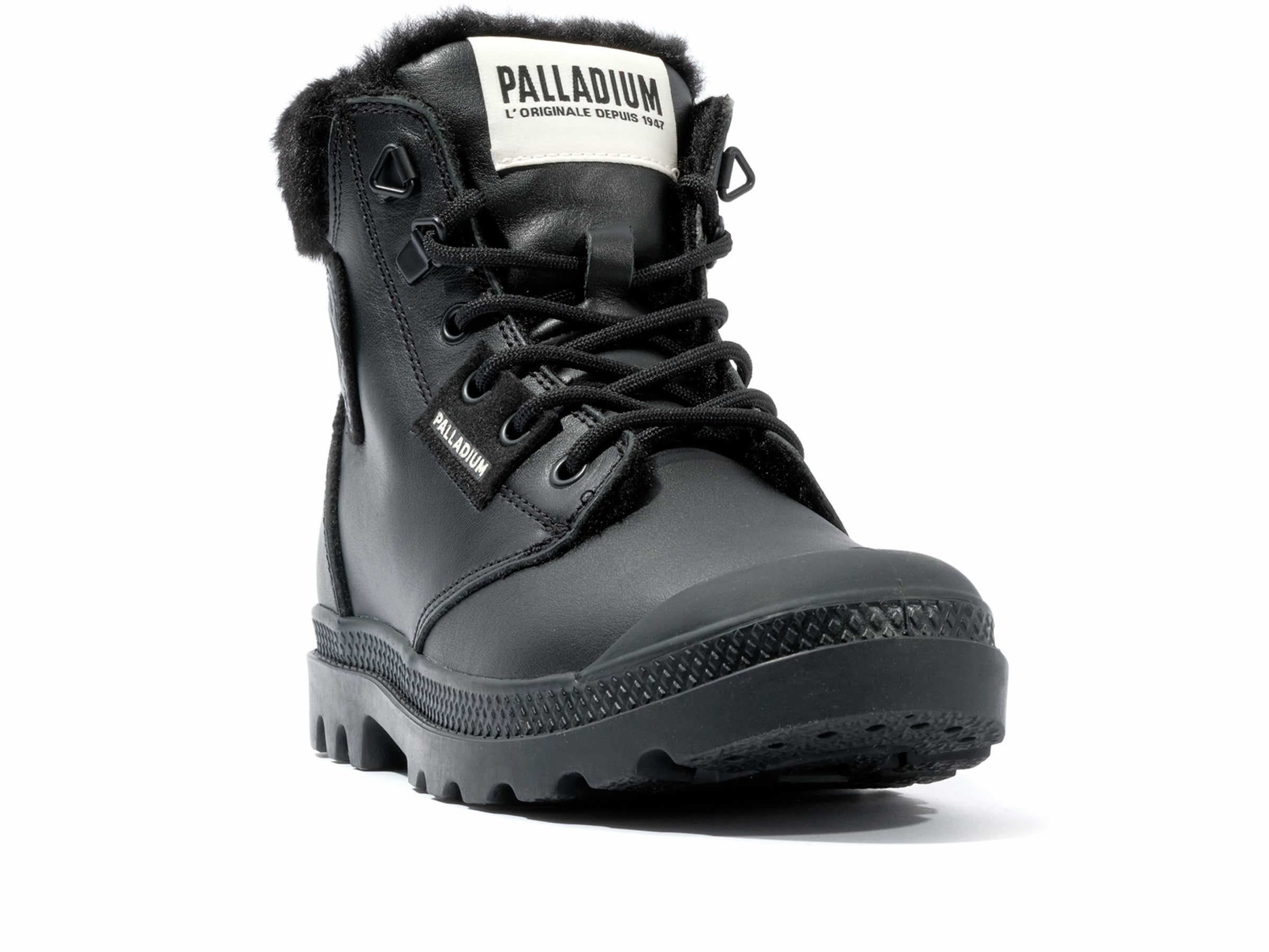 PAMPA HI SNOW WARM BLACK - Palladium