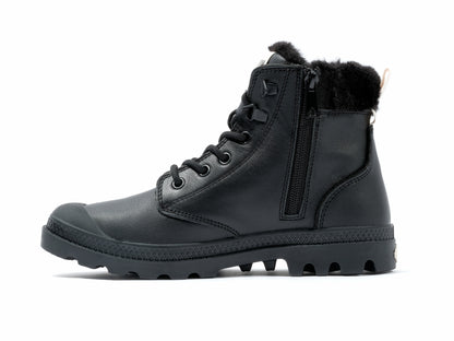PAMPA HI SNOW WARM BLACK - Palladium