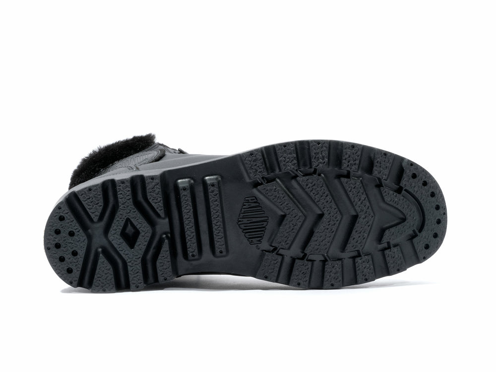 PAMPA HI SNOW WARM BLACK - Palladium