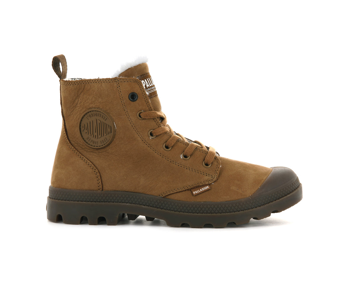 PAMPA HI ZIP WL MAHOGANY - Palladium