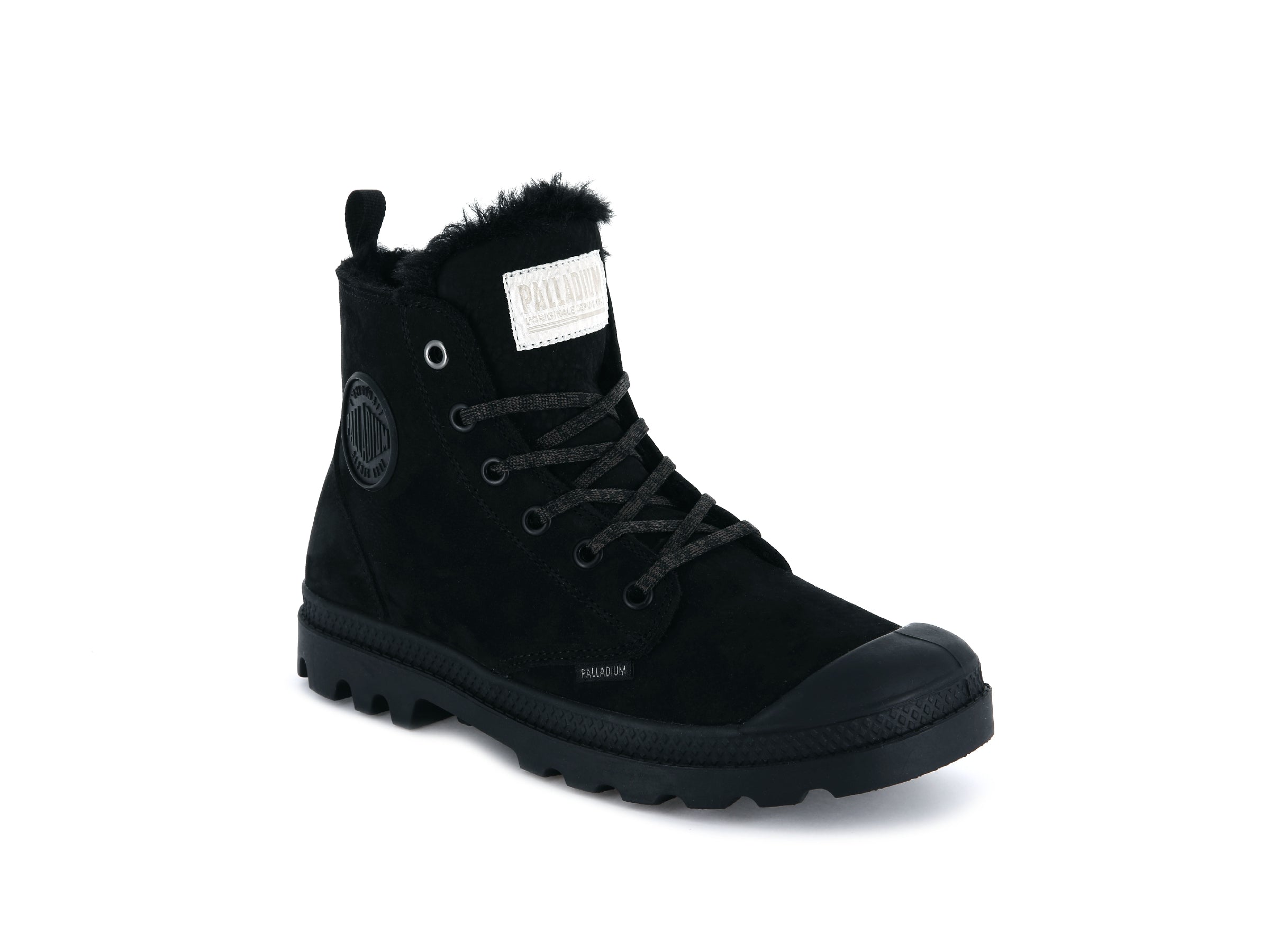 PAMPA HI ZIP WL BLACK/BLACK - Palladium