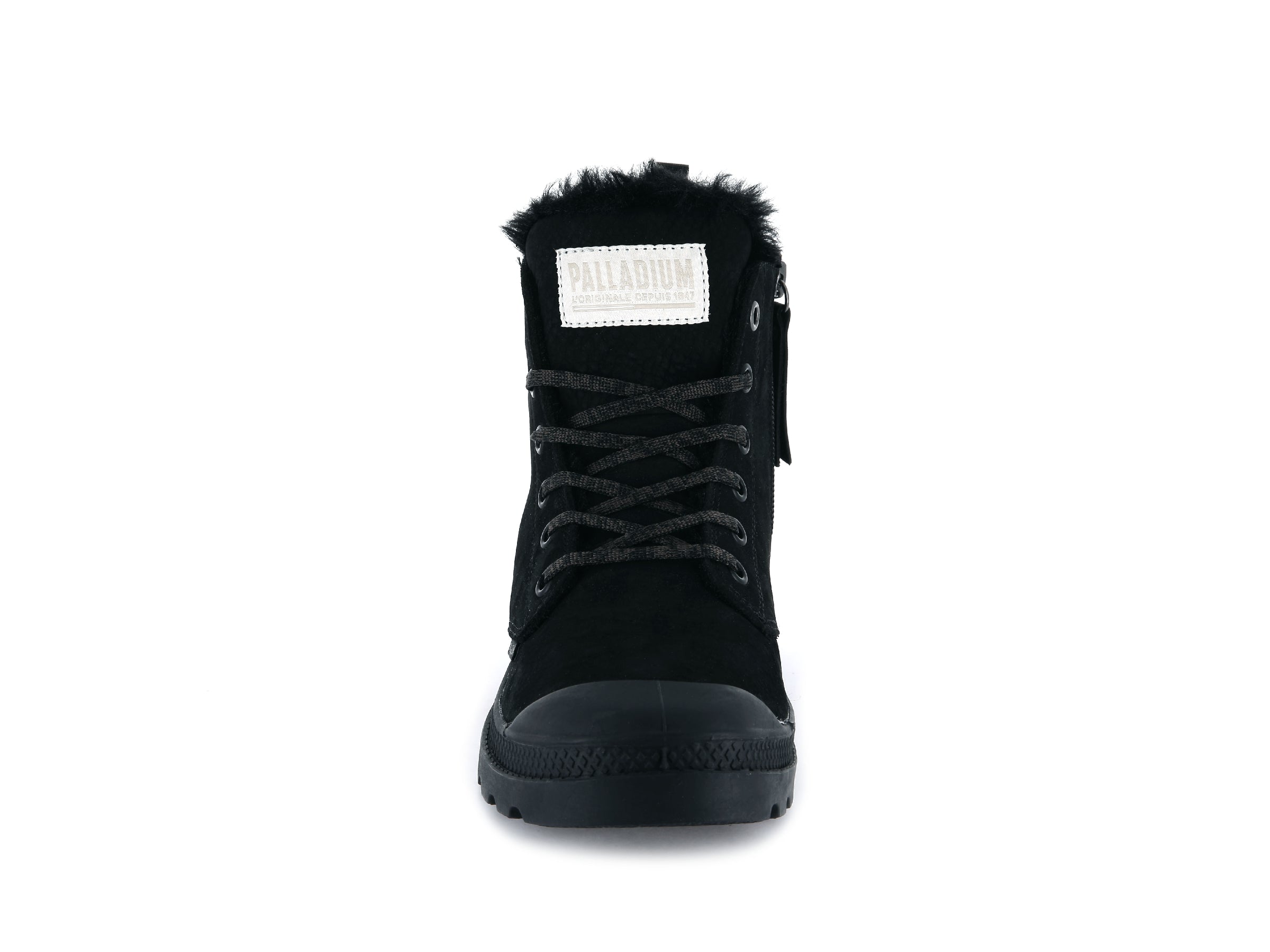 PAMPA HI ZIP WL BLACK/BLACK - Palladium