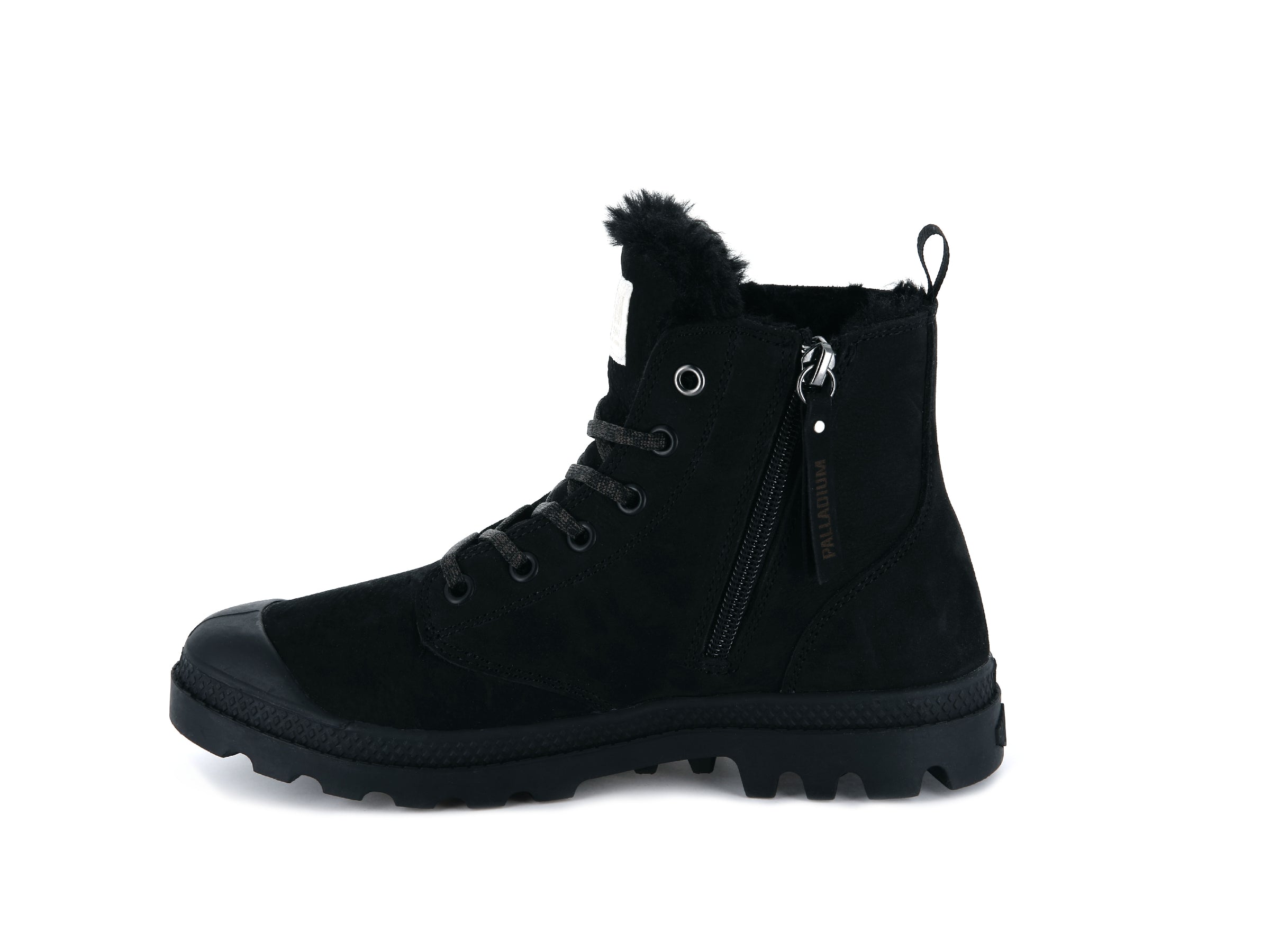 PAMPA HI ZIP WL BLACK/BLACK - Palladium