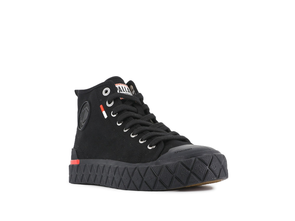 PALLA ACE CHUKKA ORGANIC BLACK/BLACK - Palladium