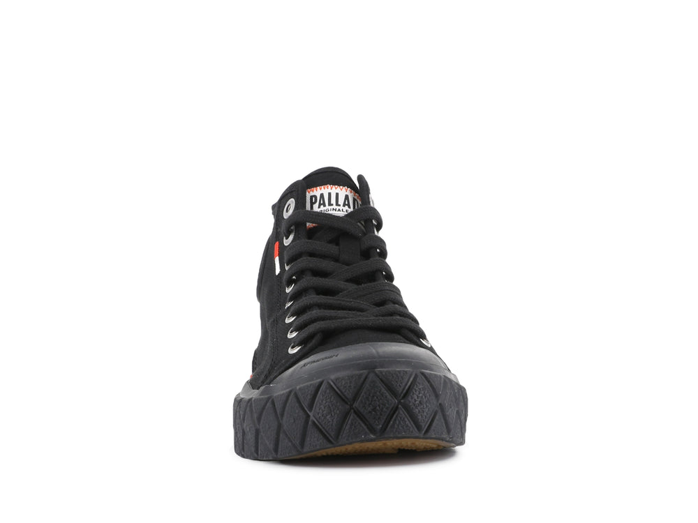 PALLA ACE CHUKKA ORGANIC BLACK/BLACK - Palladium