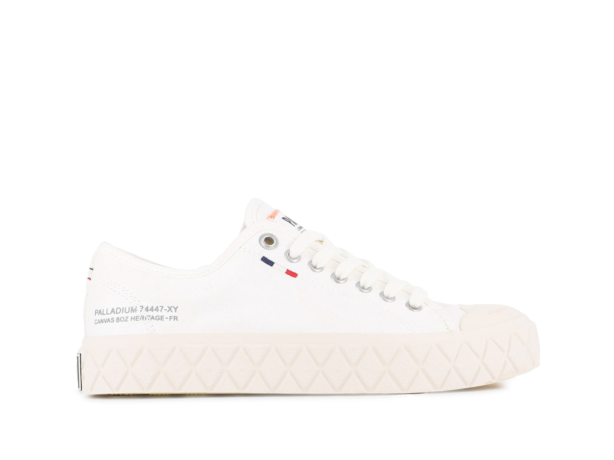 PALLA ACE CVS ORG STAR WHITE - Palladium