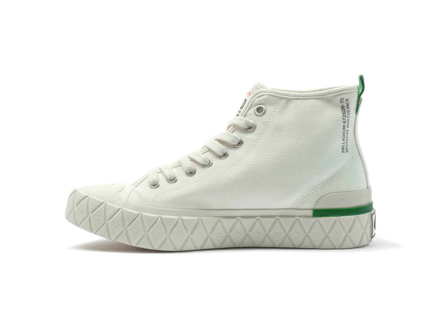 PALLA ACE CHUKKA ORGANIC CREAM WHITE - Palladium