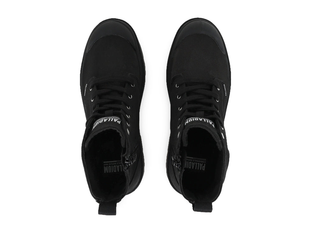 PALLABASE TWILL BLACK/BLACK - Palladium