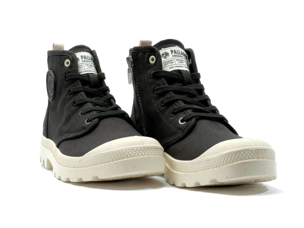 PAMPA HI ZIP ORGANIC BLACK - Palladium