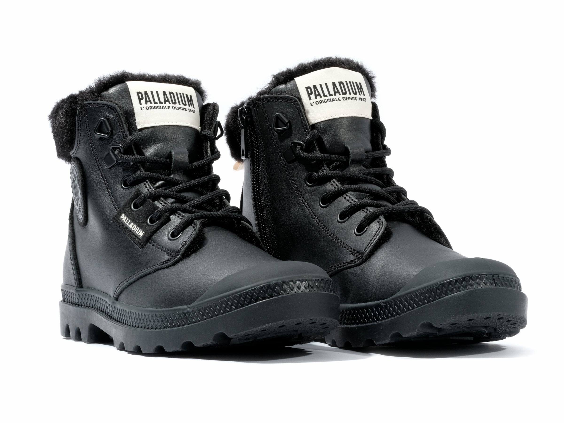 PAMPA HI SNOW WARM BLACK - Palladium