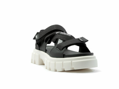 REVOLT SANDAL MONO BLACK/MARSHMALLOW - Palladium