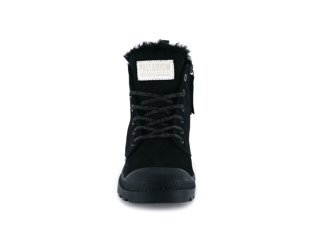 PAMPA HI ZIP WL BLACK/BLACK - Palladium