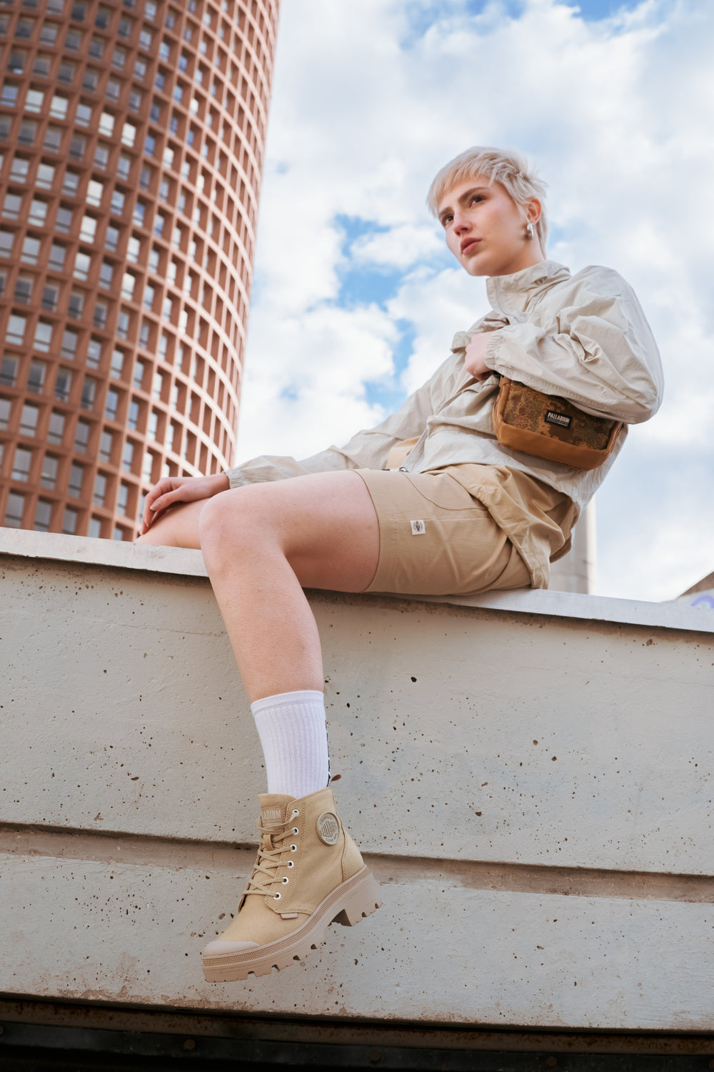 PALLABASE TWILL CARAMEL - Palladium