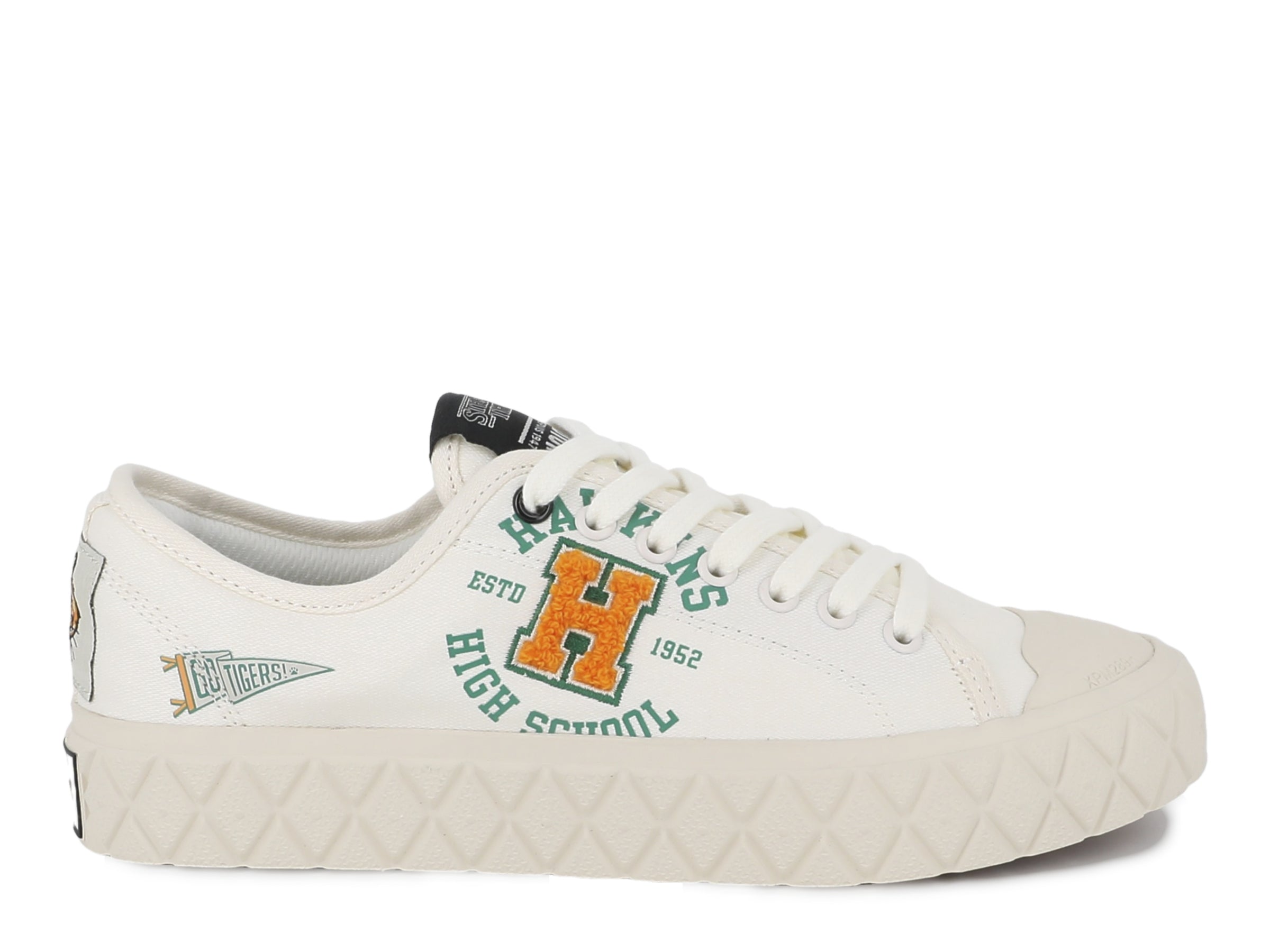 PALLA ACE TIGERS CREAM WHITE - Palladium