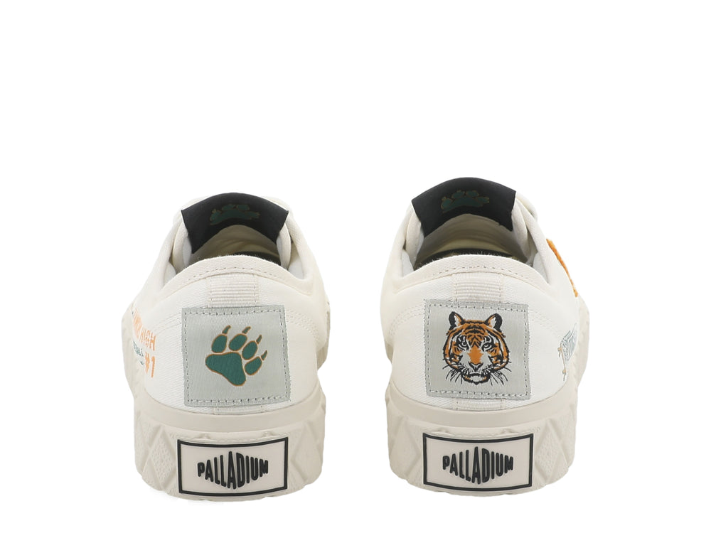 PALLA ACE TIGERS CREAM WHITE - Palladium
