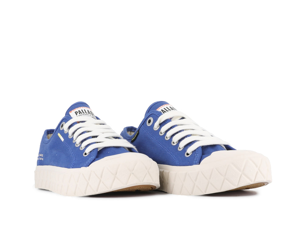 PALLA ACE CVS ORG RETRO BLUE - Palladium