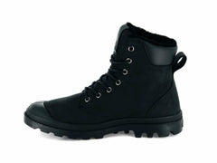 PAMPA SPORT CUFF WPS BLACK/BLACK - Palladium