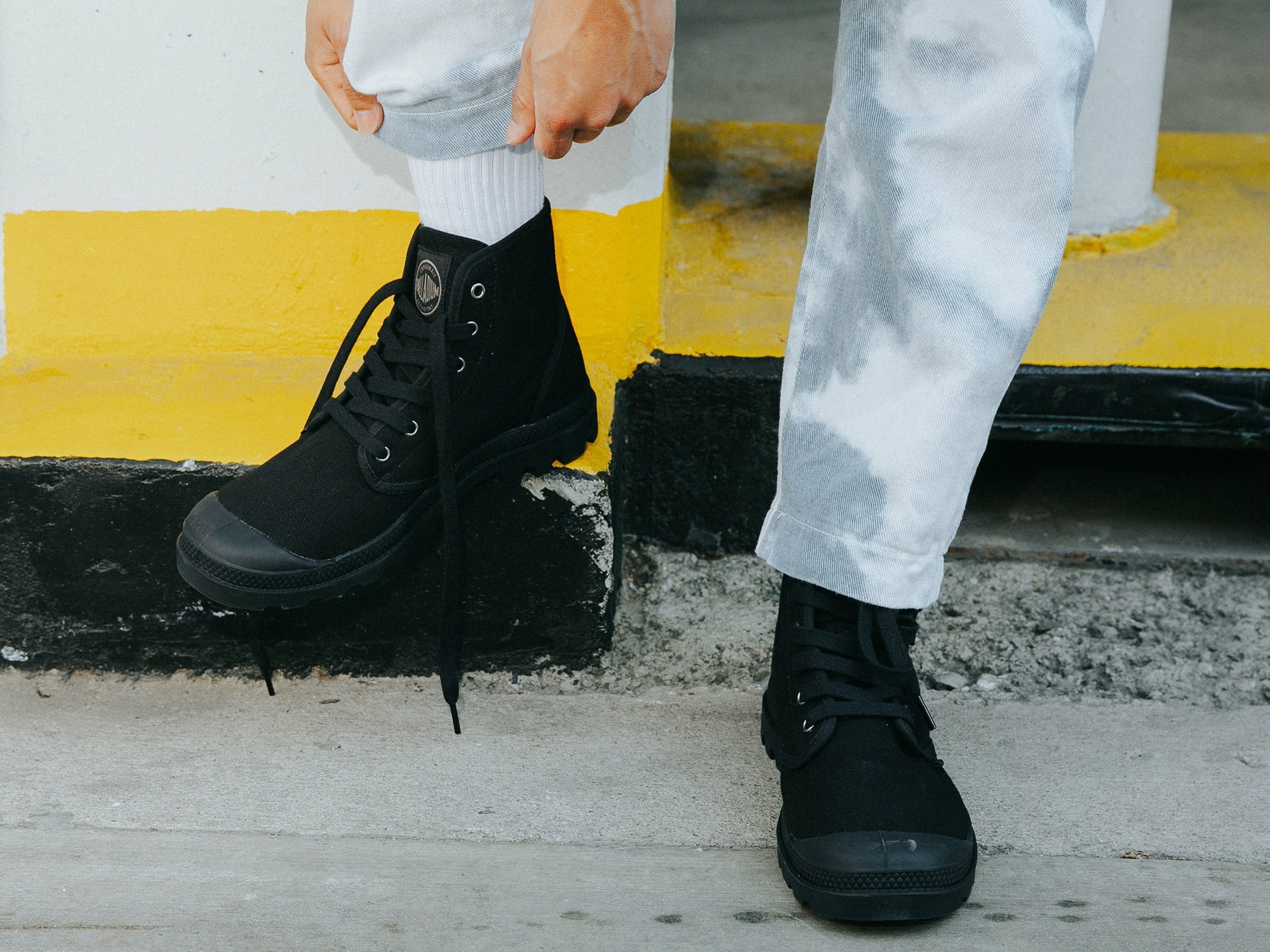 PAMPA HI BLACK/BLACK - Palladium