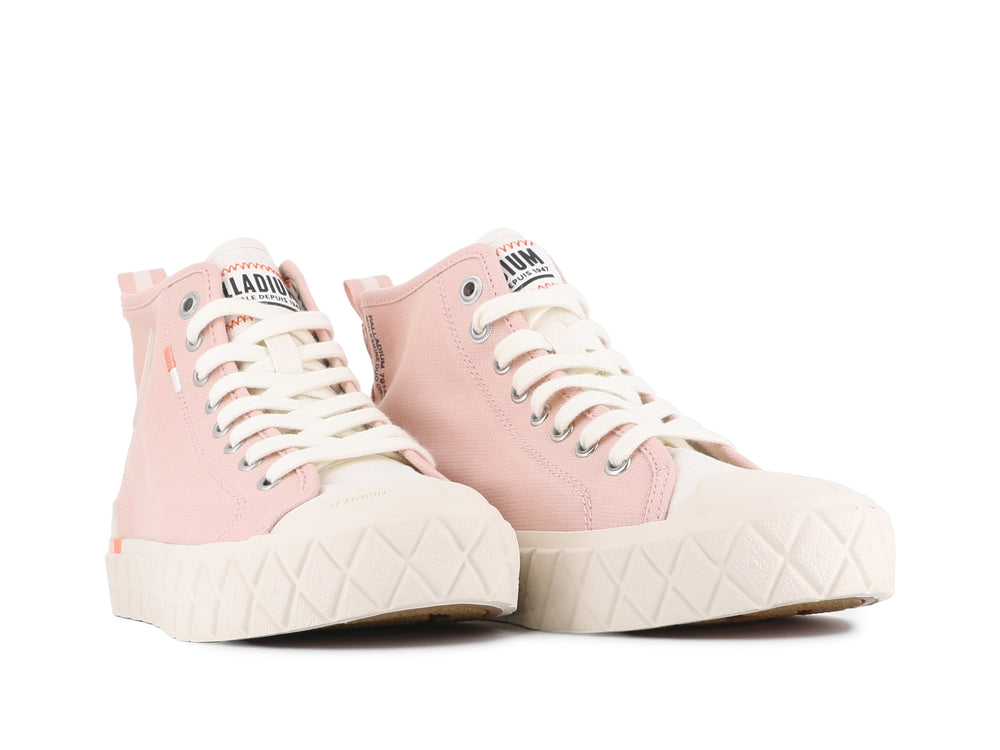 PALLA ACE CHUKKA ORGANIC NATURE PINK - Palladium