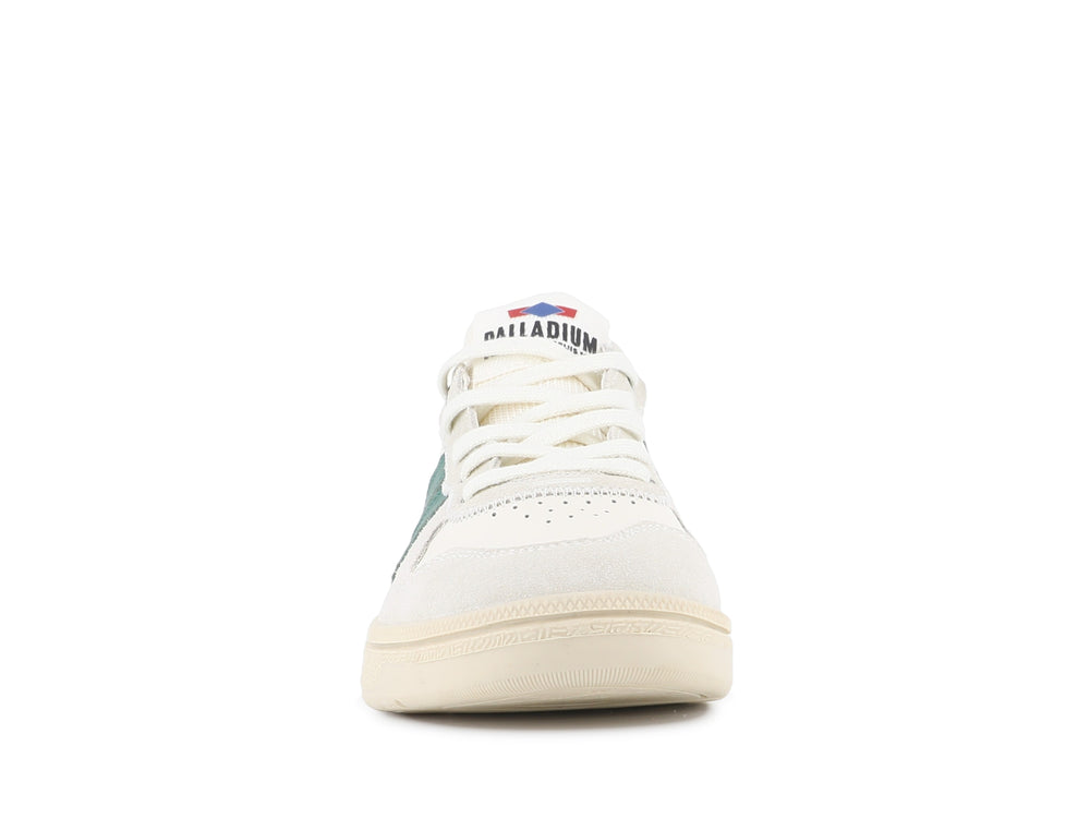 PALLACUP FLAME LTH CREAM/FOLIAGE GREEN - Palladium