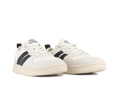 PALLACUP FLAME LTH CREAM WHITE/BLACK - Palladium