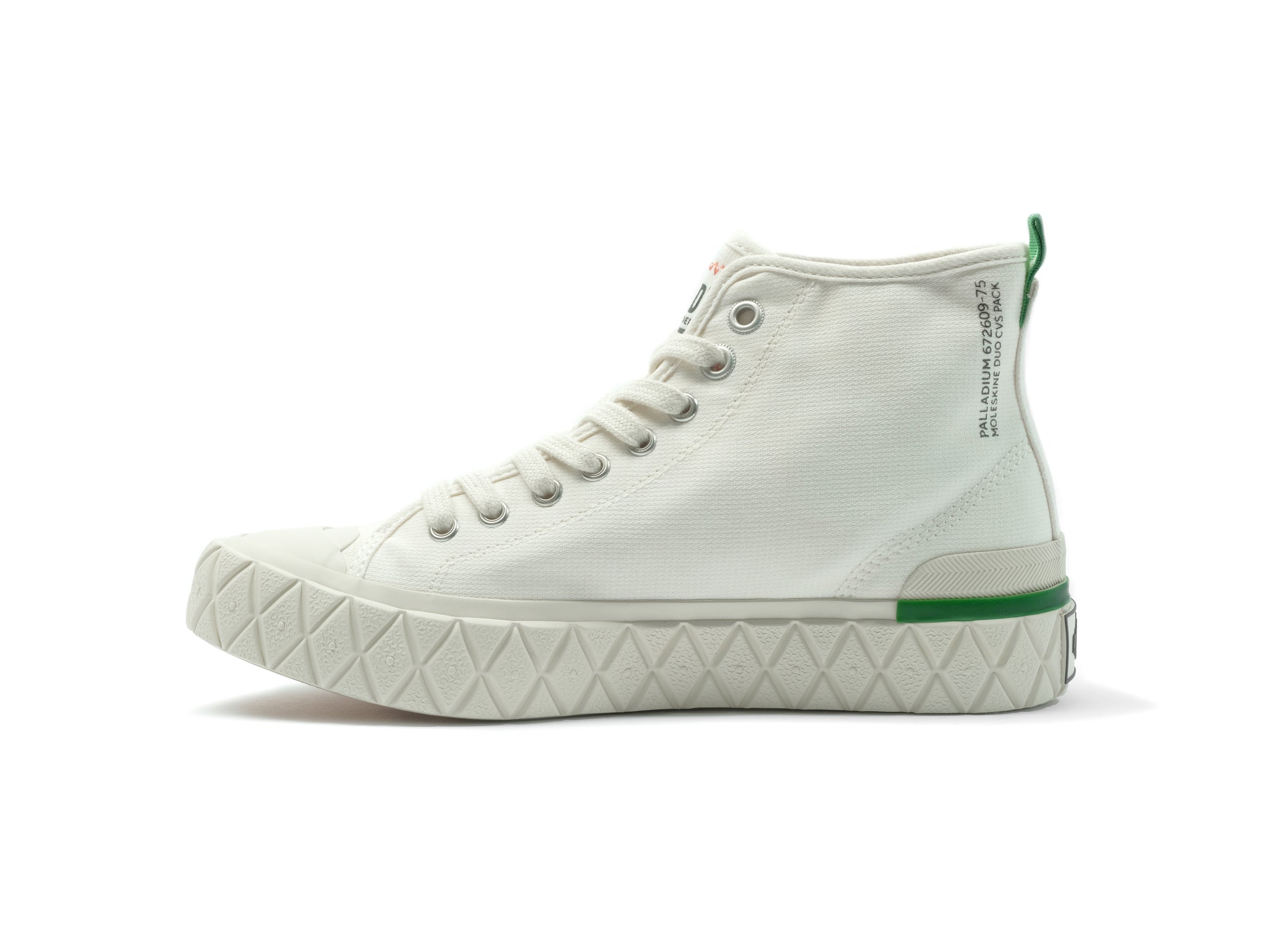 PALLA ACE CHUKKA ORGANIC CREAM WHITE - Palladium