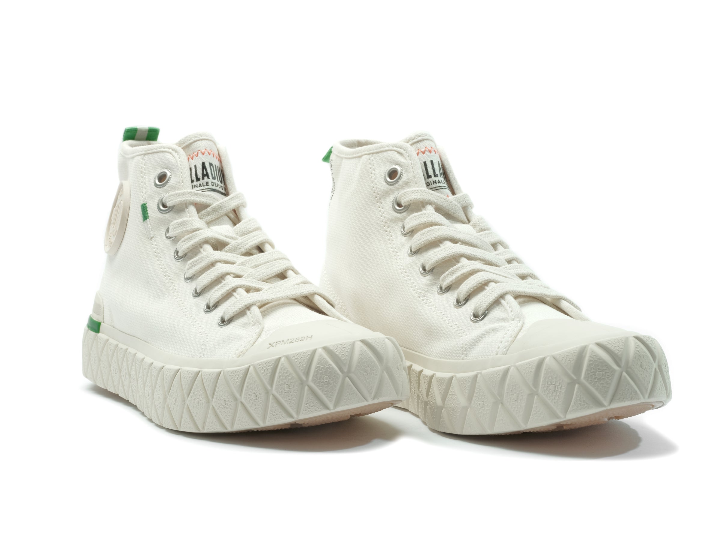 PALLA ACE CHUKKA ORGANIC CREAM WHITE - Palladium