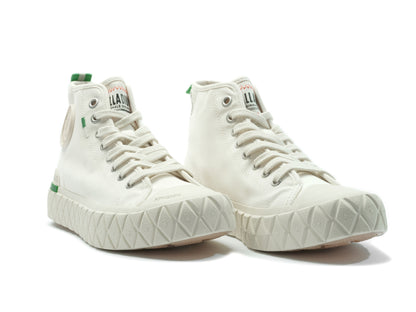 PALLA ACE CHUKKA ORGANIC CREAM WHITE - Palladium