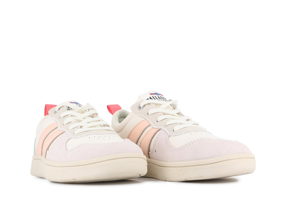 PALLACUP FLAME LTH CREAM WHITE/PEASKIN - Palladium