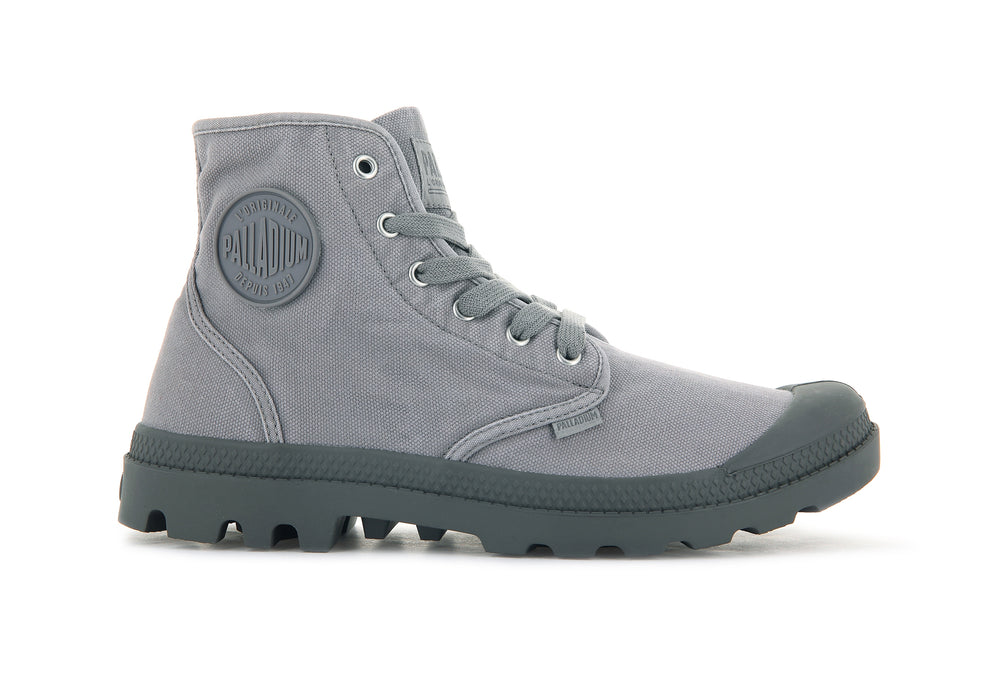 PAMPA HI GRAY FLANNEL - Palladium