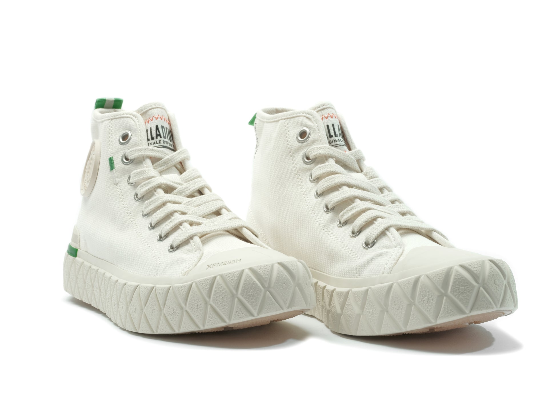 PALLA ACE CHUKKA ORGANIC CREAM WHITE - Palladium
