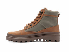 PALLATROOPER ROUGH OLIVE NIGHT/HONEY - Palladium