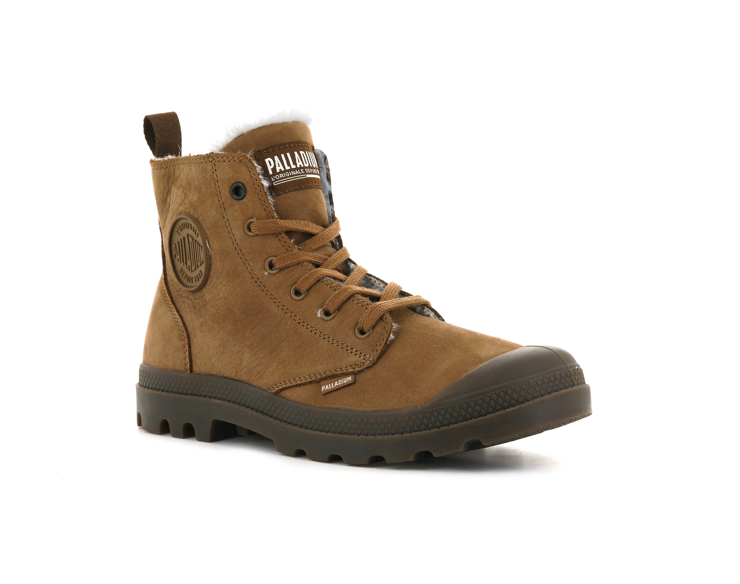 PAMPA HI ZIP WL MAHOGANY - Palladium