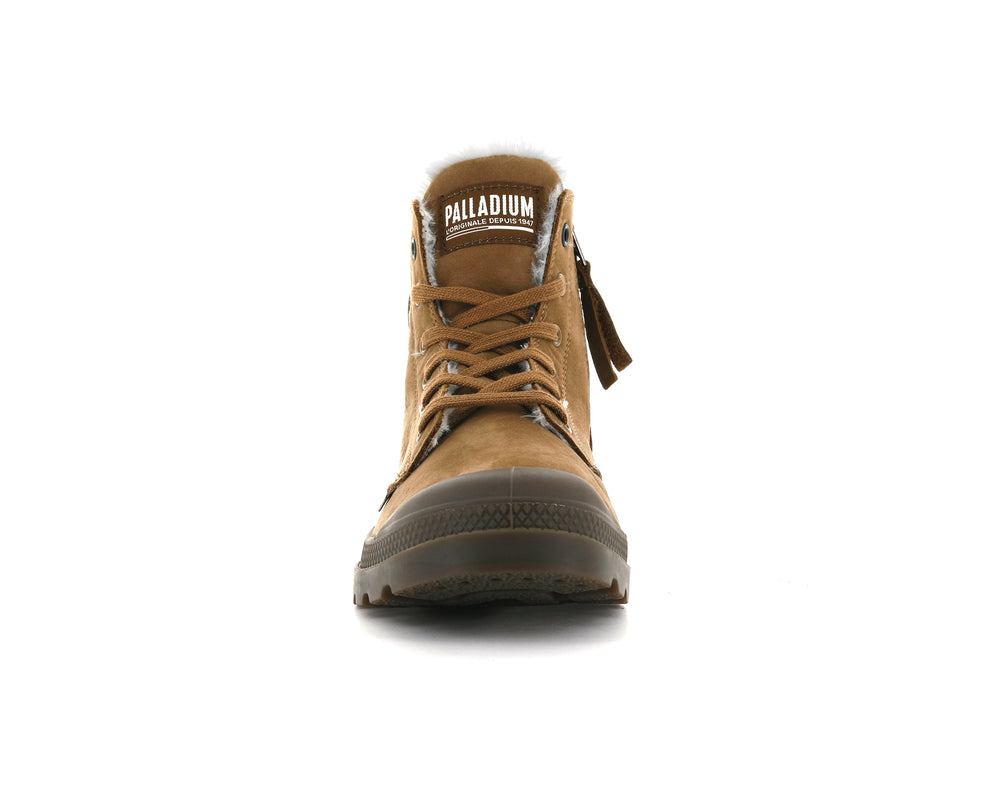PAMPA HI ZIP WL MAHOGANY - Palladium
