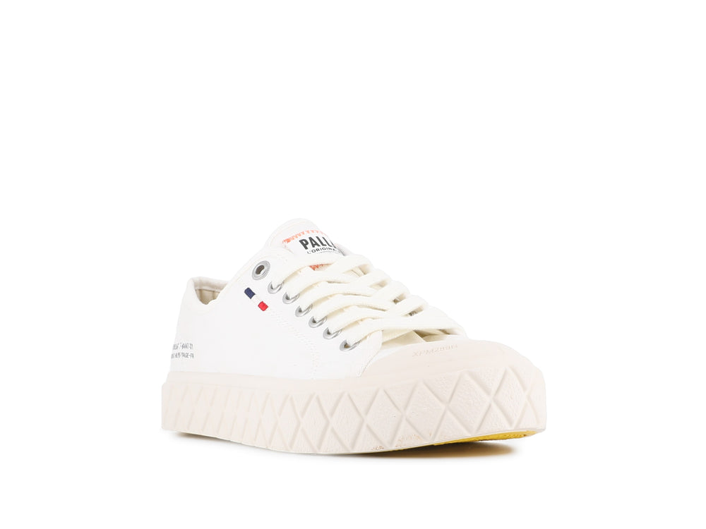 PALLA ACE CVS ORG STAR WHITE - Palladium