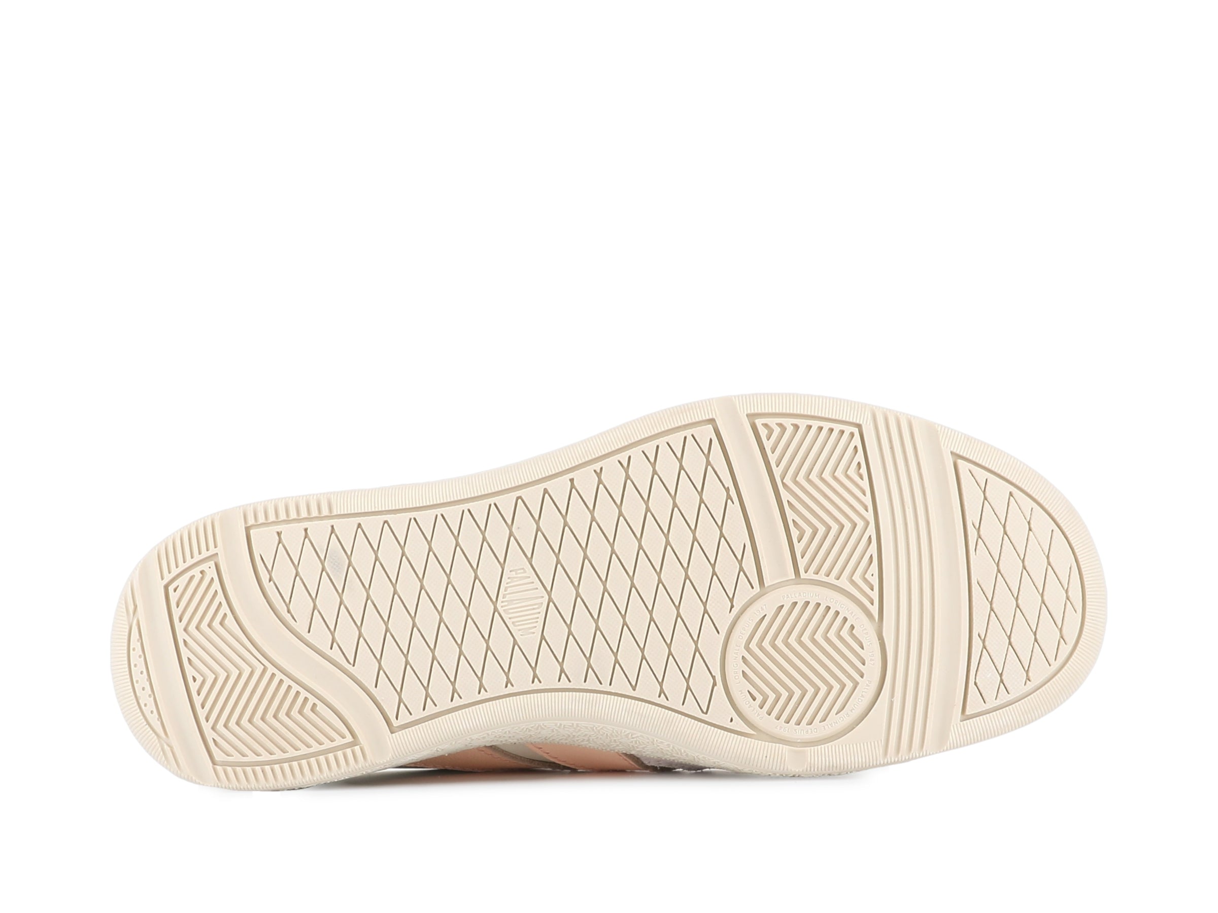 PALLACUP FLAME LTH CREAM WHITE/PEASKIN - Palladium